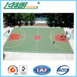 Athletic Standard Playing Surface Court Basketball Gym Flooring Slip Resistance