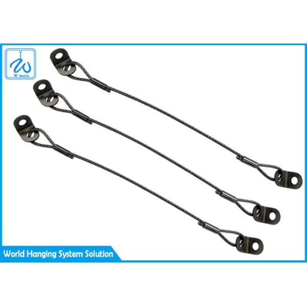 Customized Prevent Fall Garage Door Spring Safety Cable With Bending Terminal End
