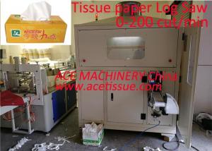 China Z Fold Towel Tissue Paper Cutting Machine 200 Cut/Minute Servo Control on sale