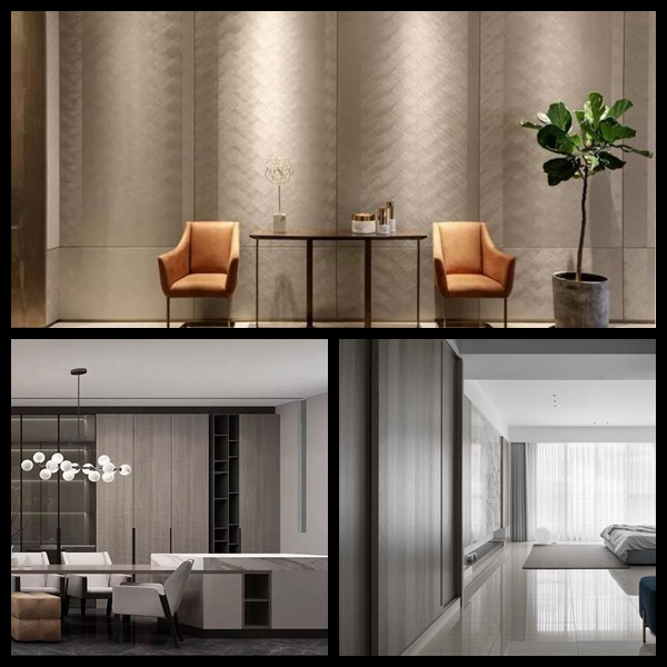 E0 Grade Fancy Plywood Board Customized Figured Plywood Veneer