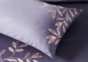  Leaf Pattern Beautiful Bedding Sets 4Pcs , 100 Percent Cotton Bedding Sets Manufactures