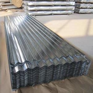  Zinc Galvanized Steel Corrugated Roofing Sheet Plate Dx51d Dx54d Hot Dipped Manufactures