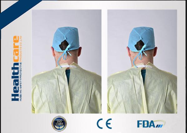 Quality Antibacterial Disposable Protective Gowns Medical Apron ISO13485 CE Approved for sale