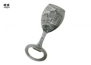China Metal Antique Tin Style bottle cap opener , custom bar bottle opener 3D Fridge Magnet Design on sale