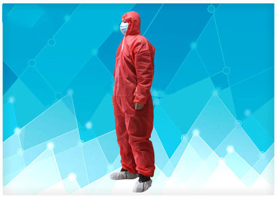 Practical Disposable Protective Coverall Acid Resistance For Criminal Investigat