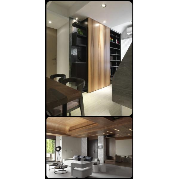 Modern Dyed Wood Veneer Natural Dyed KOTO Veneer Customization ISO