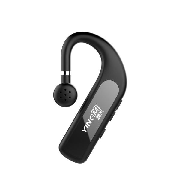 black color bone conduction bluetooth tour guide  headphone system for travel agency