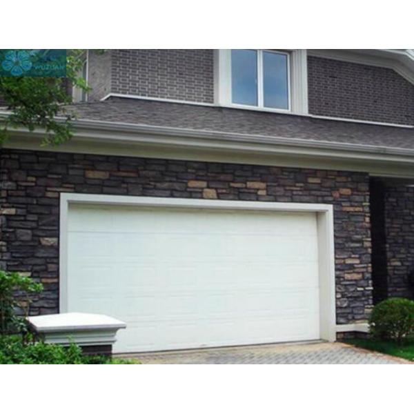 Galvanized Steel Automatic Sectional Garage Door For House