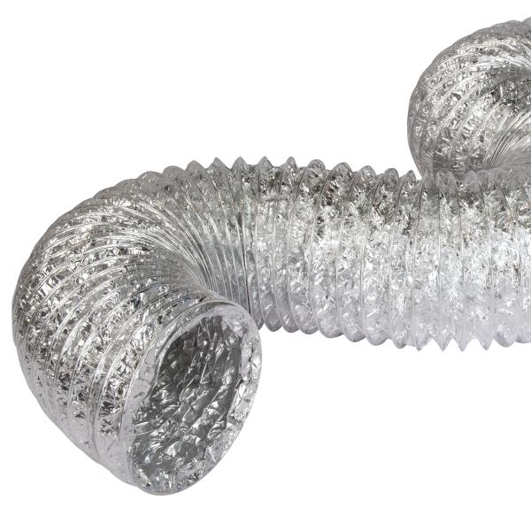 Professional Flexible Aluminum Foil Duct , 10 Ft 5 Inch Flexible Duct Hose