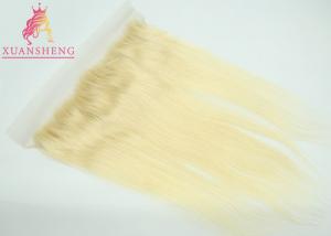  Straight #613 Brazilian Blonde Lace Hair / Full Lace Frontal Closure 13x4 Weave Manufactures