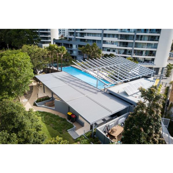 Luxury Glass Roof Sunroom Snow Resistant High Durability Color Customized