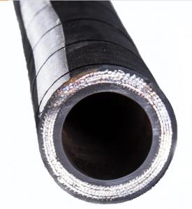  3 8 Inch Spiral Hydraulic Rubber Hose Flexible Wire Braided Rubber Hose Large Caliber Manufactures