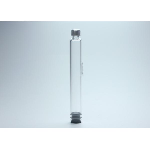 4ml Double Cavity Pharmaceutical Cartridges , Transparent Medical Cartridges