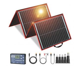 China FT160 Portable Flexible Solar Cells Charger  System 160W 18V with black ABS on sale