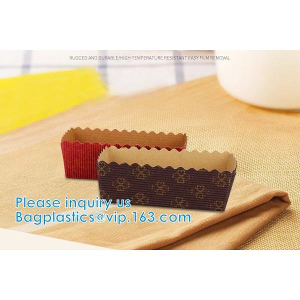 Paper Baking Mini Loaf Pan Kitchen Supply, Chef Supplies, chocolate pastry piping, bakery supplies, Christmas Cupcake