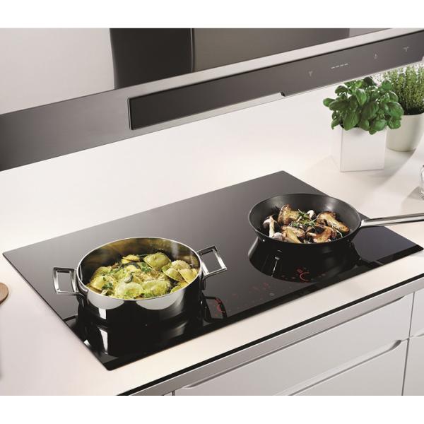 Ceramic Glass 2 Head 4800W Built In Induction Cooker With Sensor Control