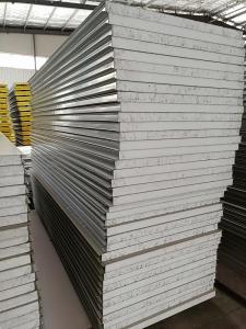  50 - 200mm Insulated Sandwich Panel Heat / Sound Insulation Fire / Water Proof Manufactures