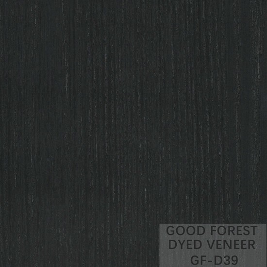 OEM Dyed ASH Grey Veneer Crown Cut / Straight / Irregular Texture Grain