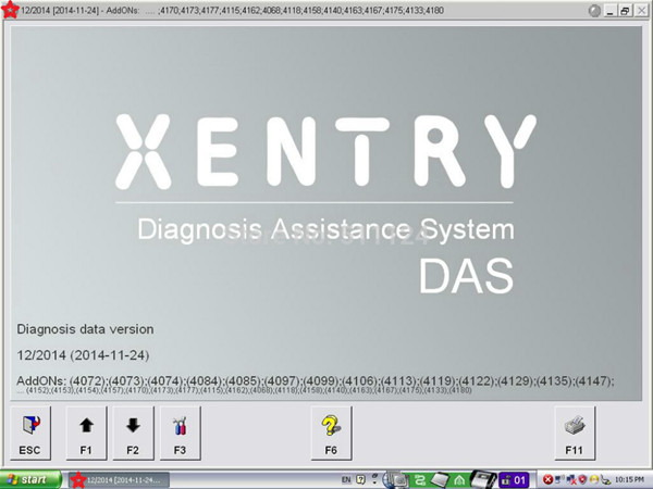 120G Used HDD 2015.07 Xentry MB Star C4 HDD Software Online Coding and Added W204 DAS+EPC