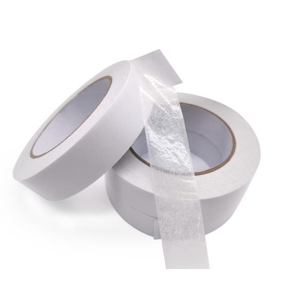 105mic Double Sided Paper Tape For Letter Sealing