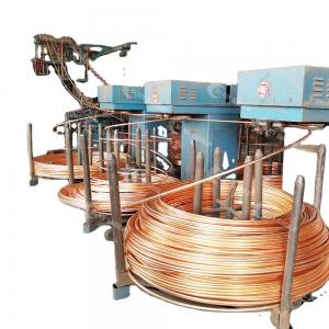  Continuous Casting Machine for Brass/Copper Pipes and Rods Raw Material Cathe Copper Manufactures