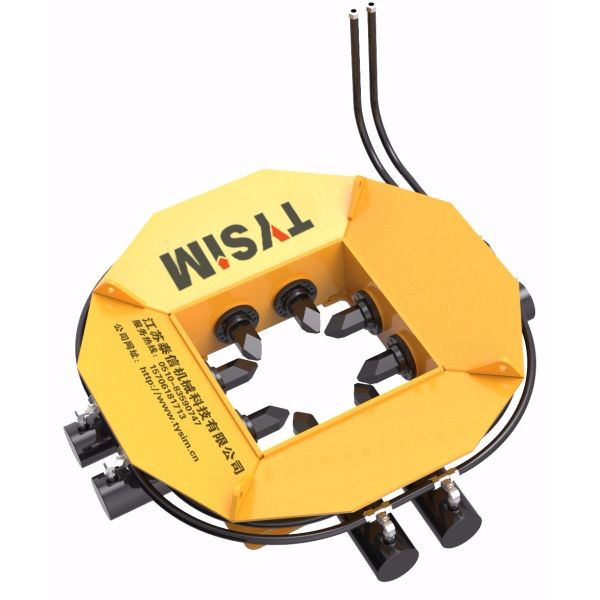 ISO9001 30mpa Crowd Pressure Hydraulic Pile Breaker For Square Piles Within 500 mm Side Length