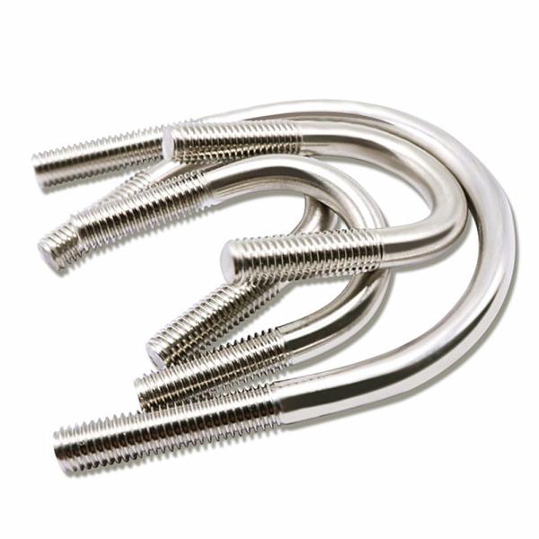 Widely Use Dacromet Pipe U Bolt DIN3570 M10 M12 Grace 6.8 8.8