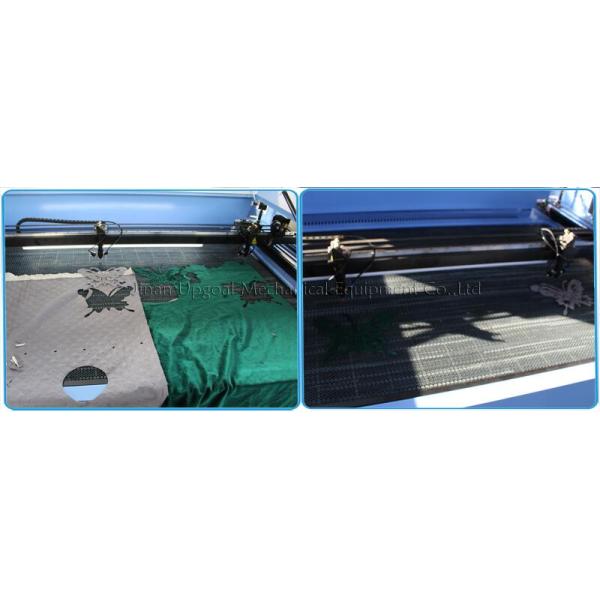 Dual Heads Cloth Fabric Leather Co2 Laser Cutter Engraver 1600*1000mm