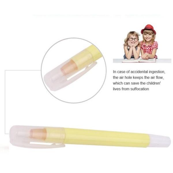 6 Color Nontoxic Wax Crayon/Eco-friendly fancy colored Non-toxic wax crayon set