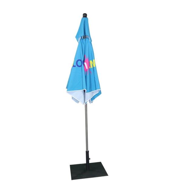 Unique Custom Printed Patio Umbrellas Portable UV Resistance Waterproof