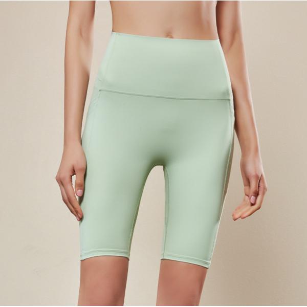 Women'S Fitness Sportswear High Waisted Yoga Pants With Pockets Workout Summer  Biker