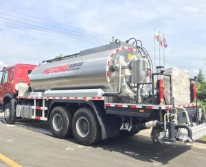  12000L Intelligent Asphalt Distributor Bitumen Spray Truck Road Machinery With 6m Spraying Width Manufactures