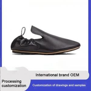  Women Shoes Moccasin Genuine Leather Casual Slip-on High Quality Shoes Manufacturer Custom Logo Manufactures
