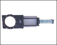 High Temperature Slide Damper Gate Valve Metallurgic Chemical Industries Use