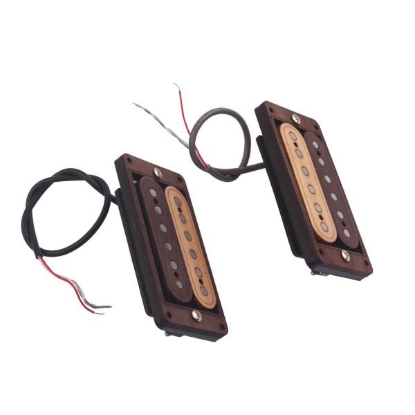 ST FD SG Style Guitar Alnico 5 Humbucker Pickup Set Dual Coil Rosewood