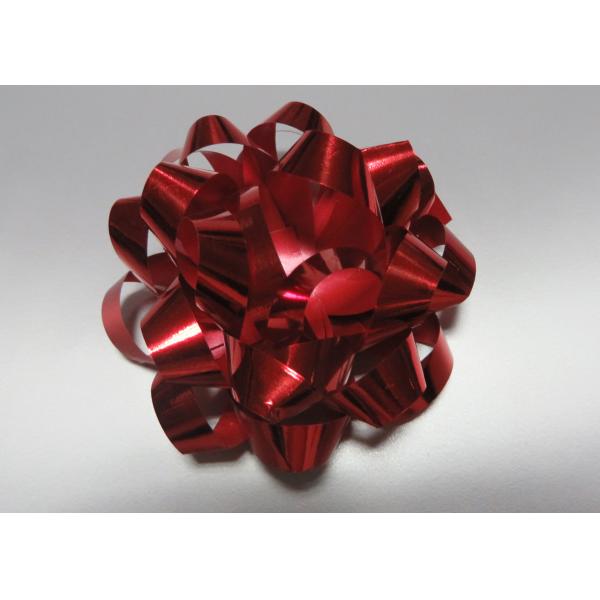 Colourful 4 dia 24 loops Star Bow with satin , polyester , organza for gift basket