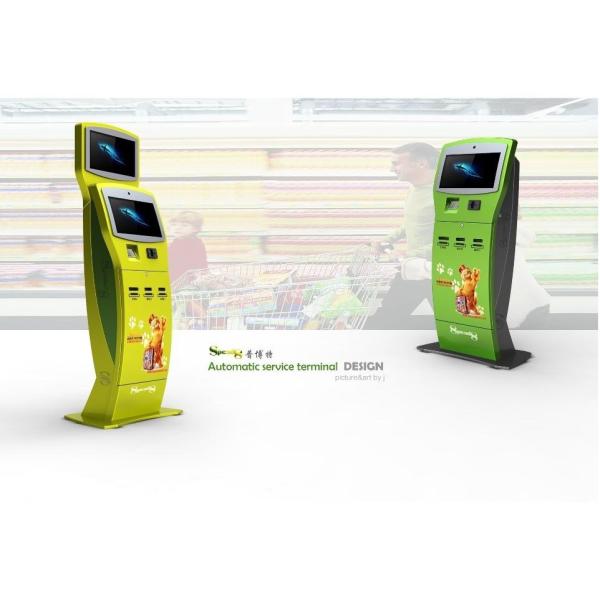 Innovative / Smart Design Coupon Printing, POS and Contactless Card Bill Payment Kiosk