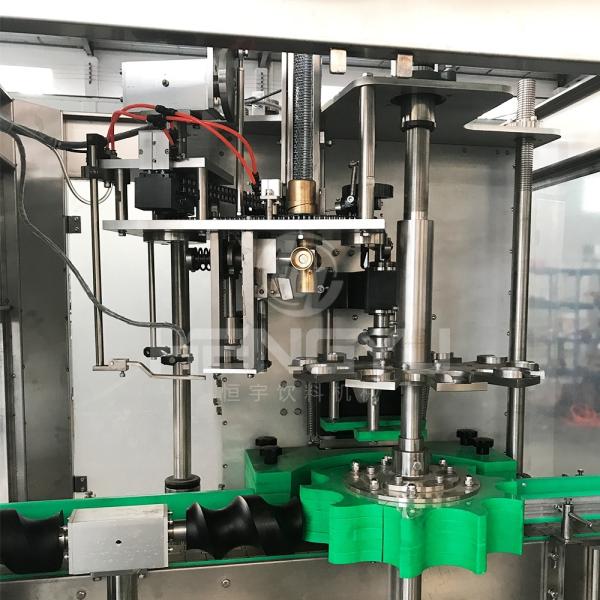 Glass Bottle Washing Filling Machine / Corking / Ligating /capsuler Machinery Factory Supply Champagne Machinery & Hardware Food