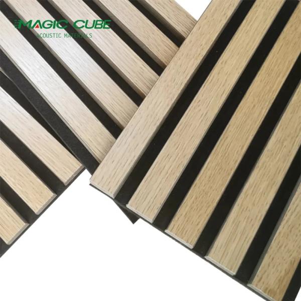 Customized Akupanel Hout Vertical Timber Wooden Slat Wall Panel For Auditorium