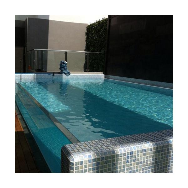 Customized Size Acrylic Window Installation Training for Residential Underwater Pool