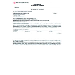 Henan Highspan Technology Co., Ltd. Certifications