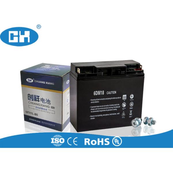High Capacity Small Lead Acid Battery , Sealed 12 Volt Battery Acid Resistance