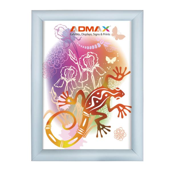 Indoor Aluminum Display Frames , 23" X 33" Sliver Clip Poster Frames