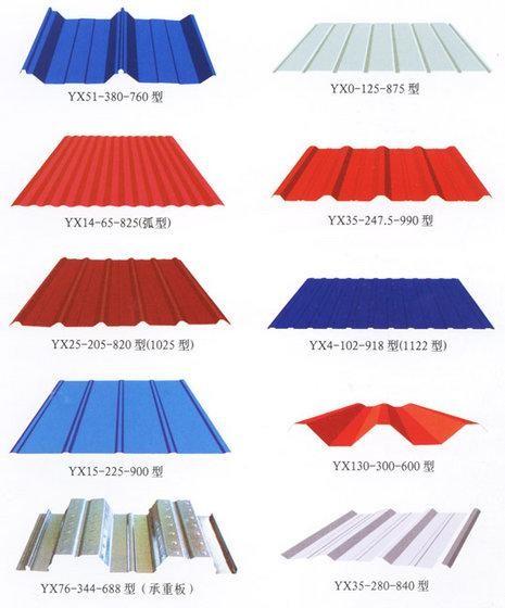 Quality Color Coated Metal Roofing Sheets Customzied For Steel Structure for sale