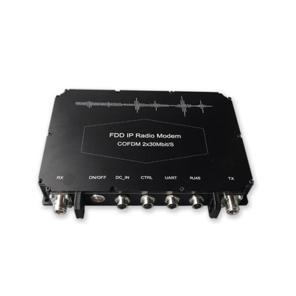 Long Distance Wireless Ethernet Transceiver , COFDM Rs232 Rs485 Transceiver