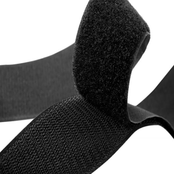 Black And White Sewing Hook And Loop Glue Free Sew On Hook And Loop For Clothing Luggage