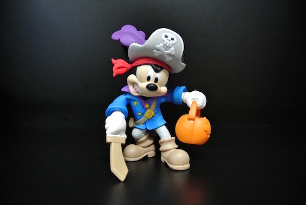 Pirate Style Mickey Mouse Action Figure , Mickey Mouse Figurines Collectibles