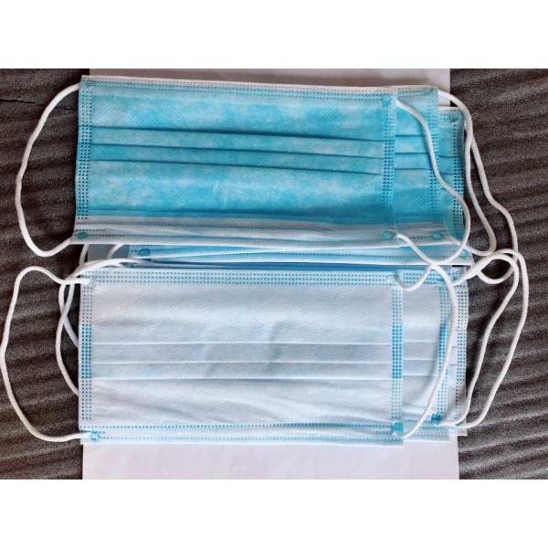 Sterilized Disposable Surgical Masks , Earloop Surgical Mask High Filter