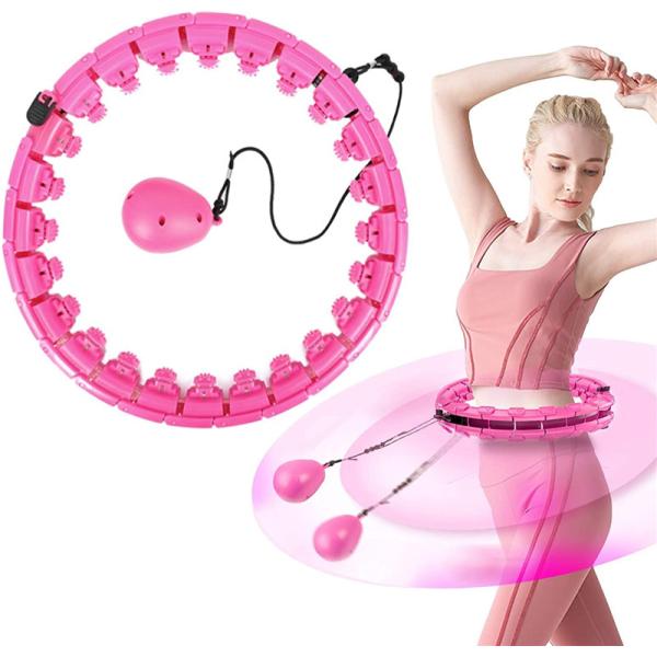 Smart 360 Degree Massage Weighted Hula Hoop With Detachable Knots