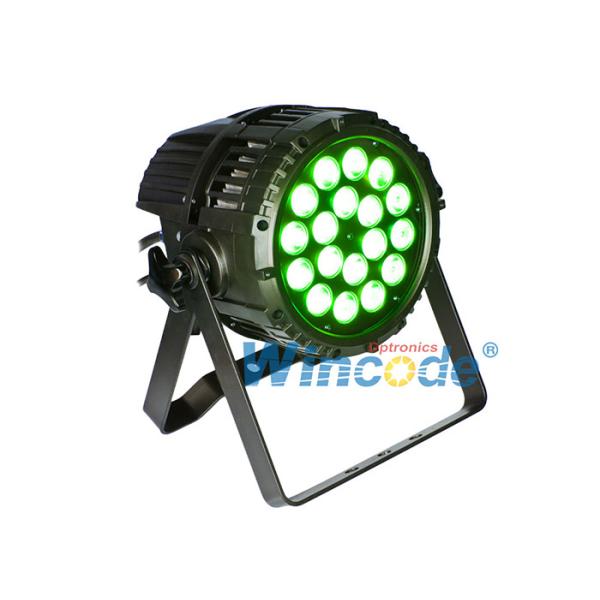 6 / 8 Channels LED Par Light 18 X 18W RGBWA UV Six In One For Night Clubs AC 100-240V